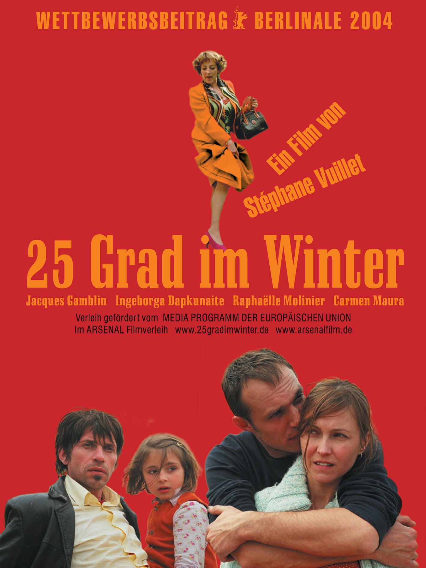 Постер фильма Зимняя жара | 25 degres en hiver