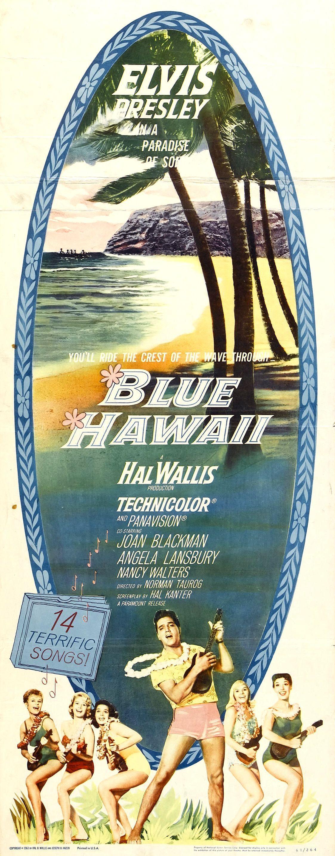 Постер фильма Голубые Гавайи | Blue Hawaii