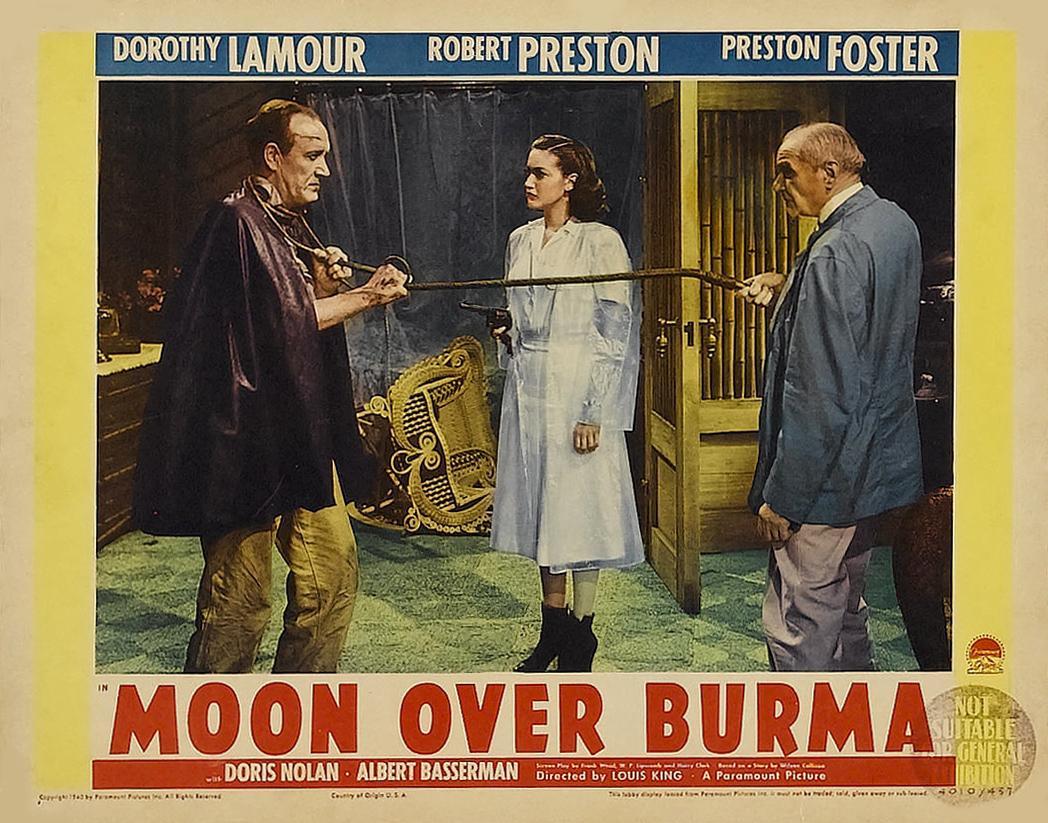 Постер фильма Moon Over Burma