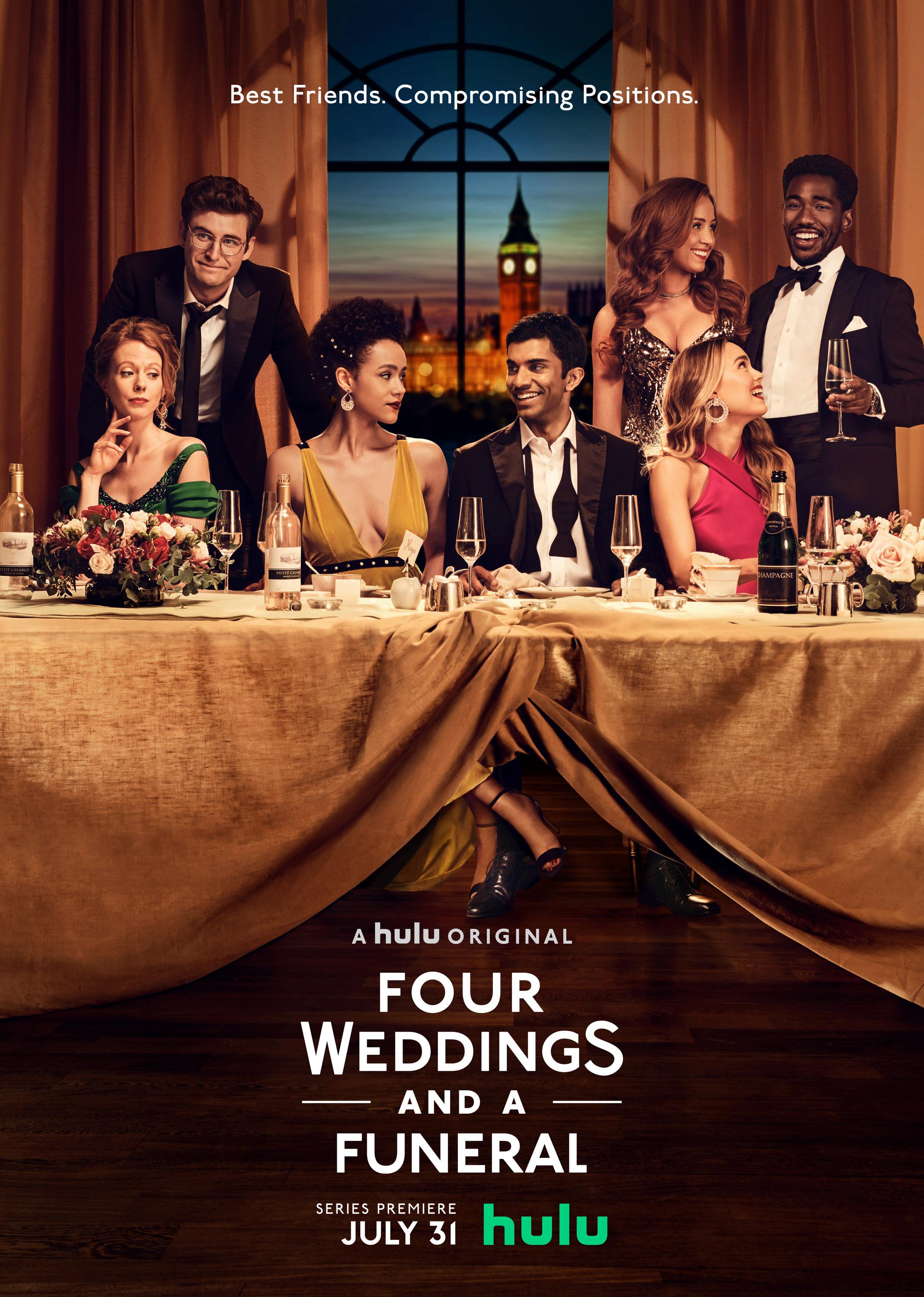 Постер фильма Четыре свадьбы и одни похороны | Four Weddings and a Funeral