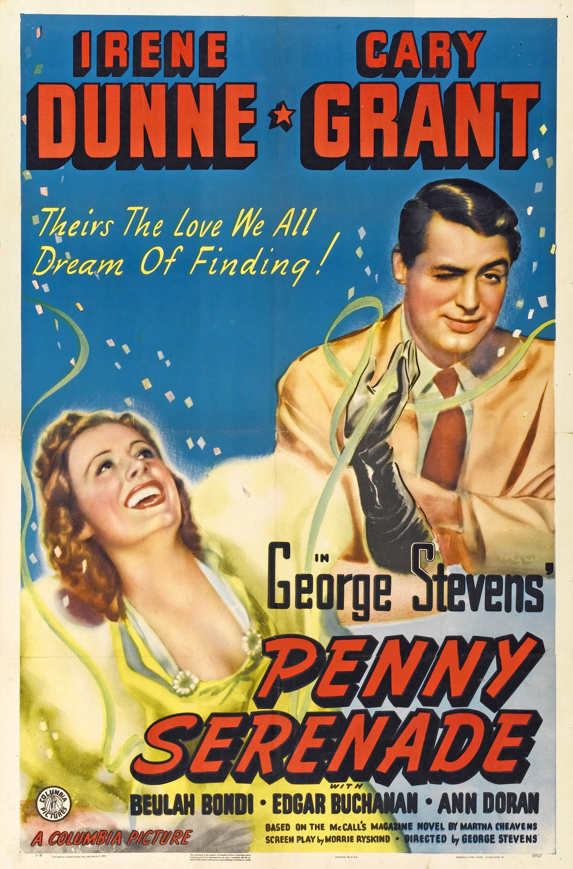 Постер фильма Грошовая серенада | Penny Serenade