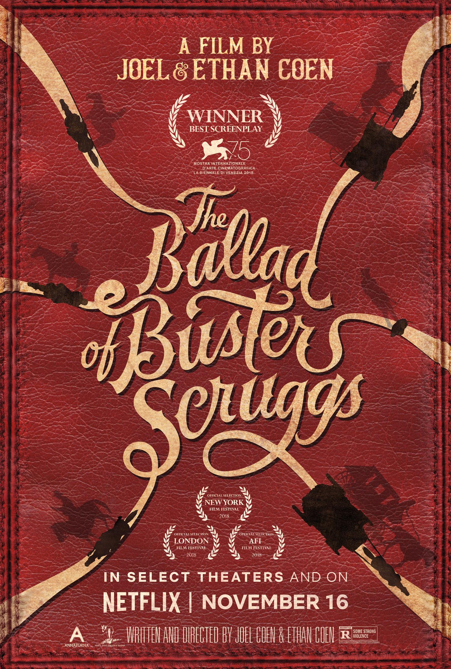 Постер фильма Баллада Бастера Скраггса | The Ballad of Buster Scruggs 