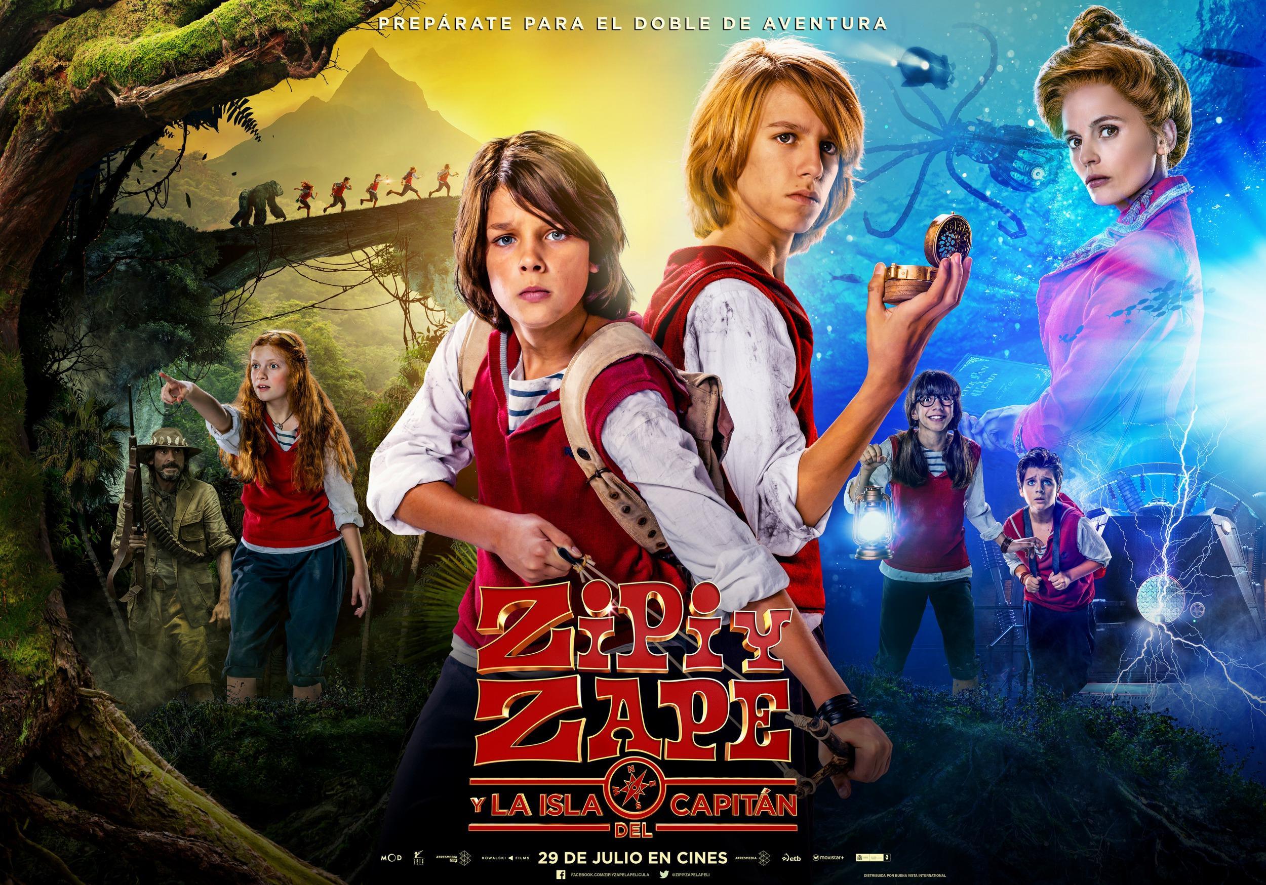 Постер фильма Zipi y Zape y la Isla del Capitán