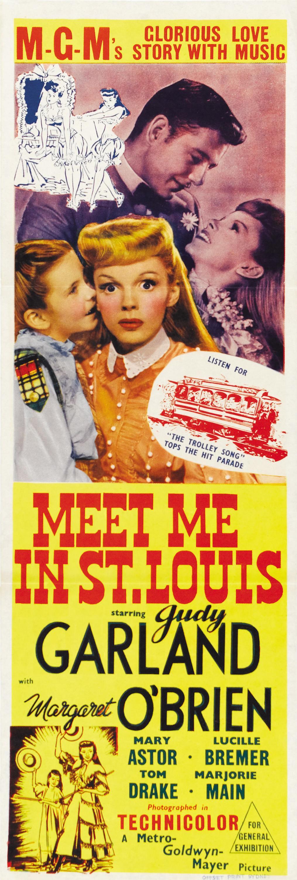 Постер фильма Bстреть меня в Сент-Луисе | Meet Me in St. Louis