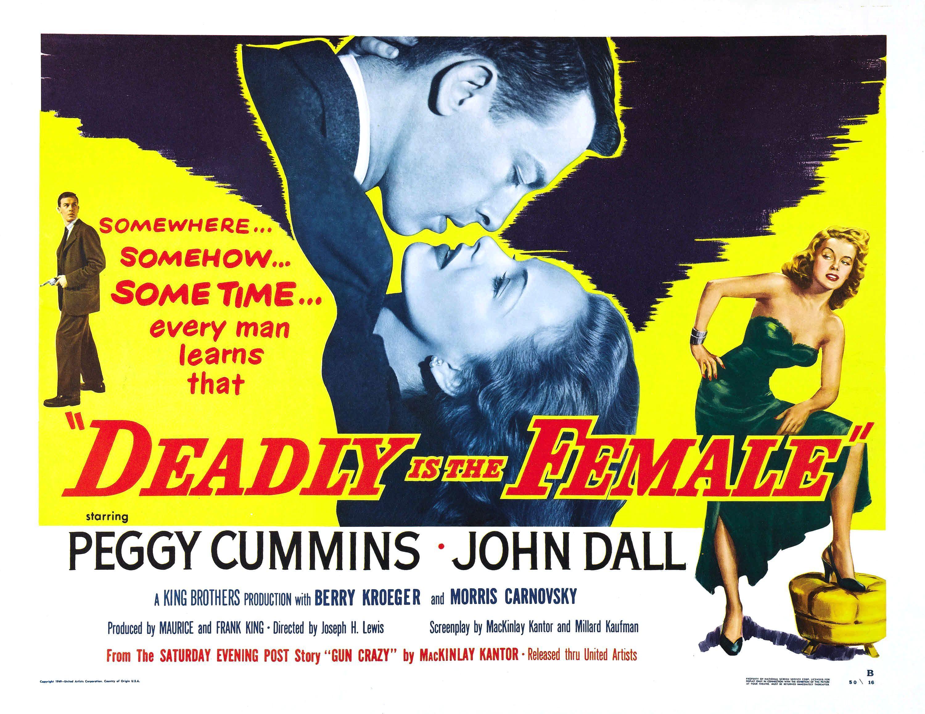 Постер фильма Сумасшедшее оружие | Deadly Is the Female