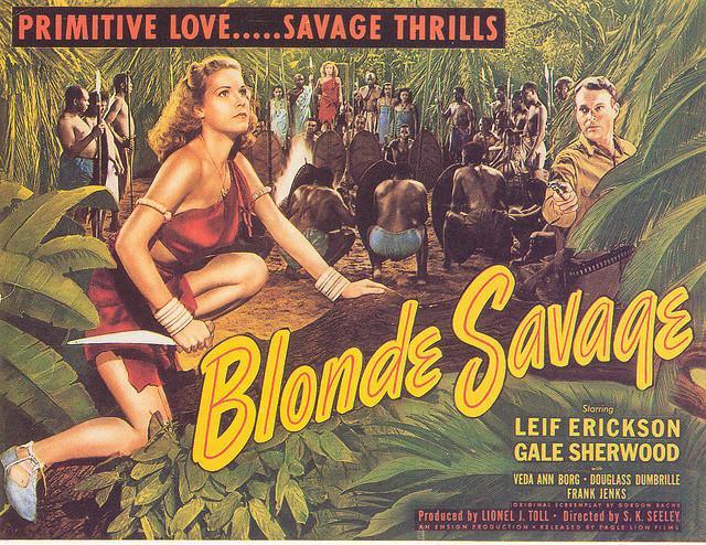 Постер фильма Blonde Savage