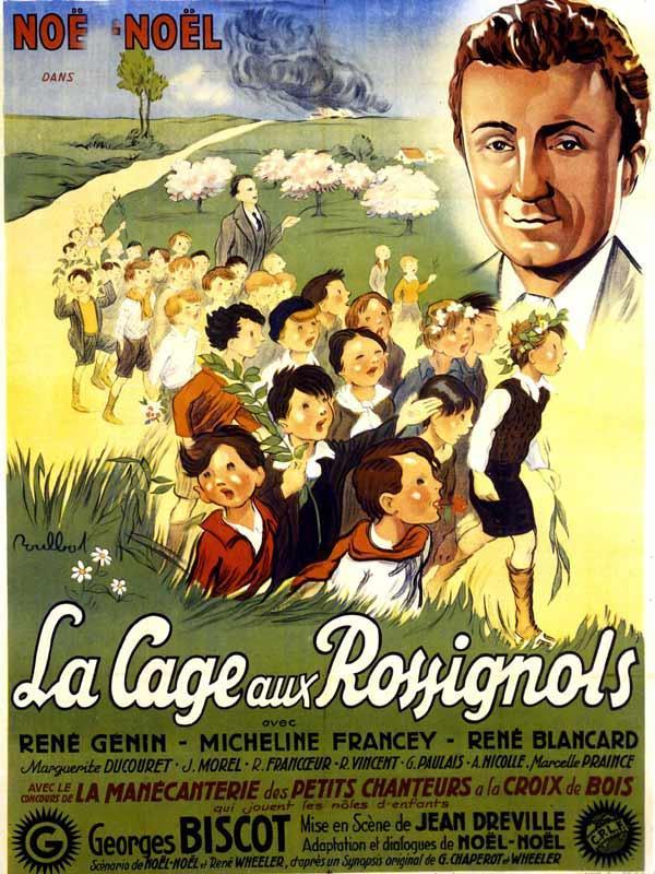 Постер фильма cage aux rossignols