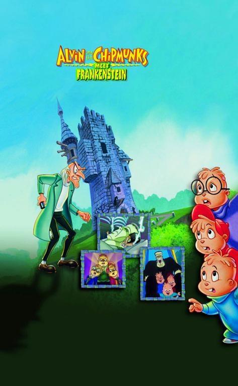 Постер фильма Alvin and the Chipmunks Meet Frankenstein