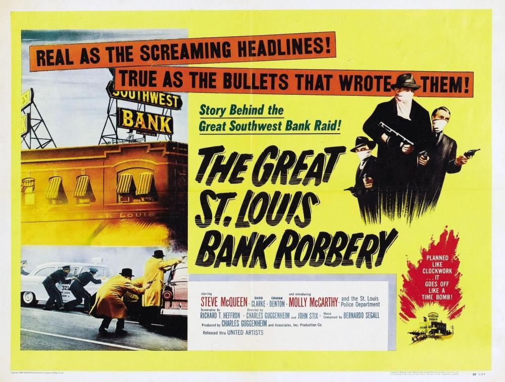 Постер фильма Большое ограбление банка в Сент-луисе | Great St. Louis Bank Robbery