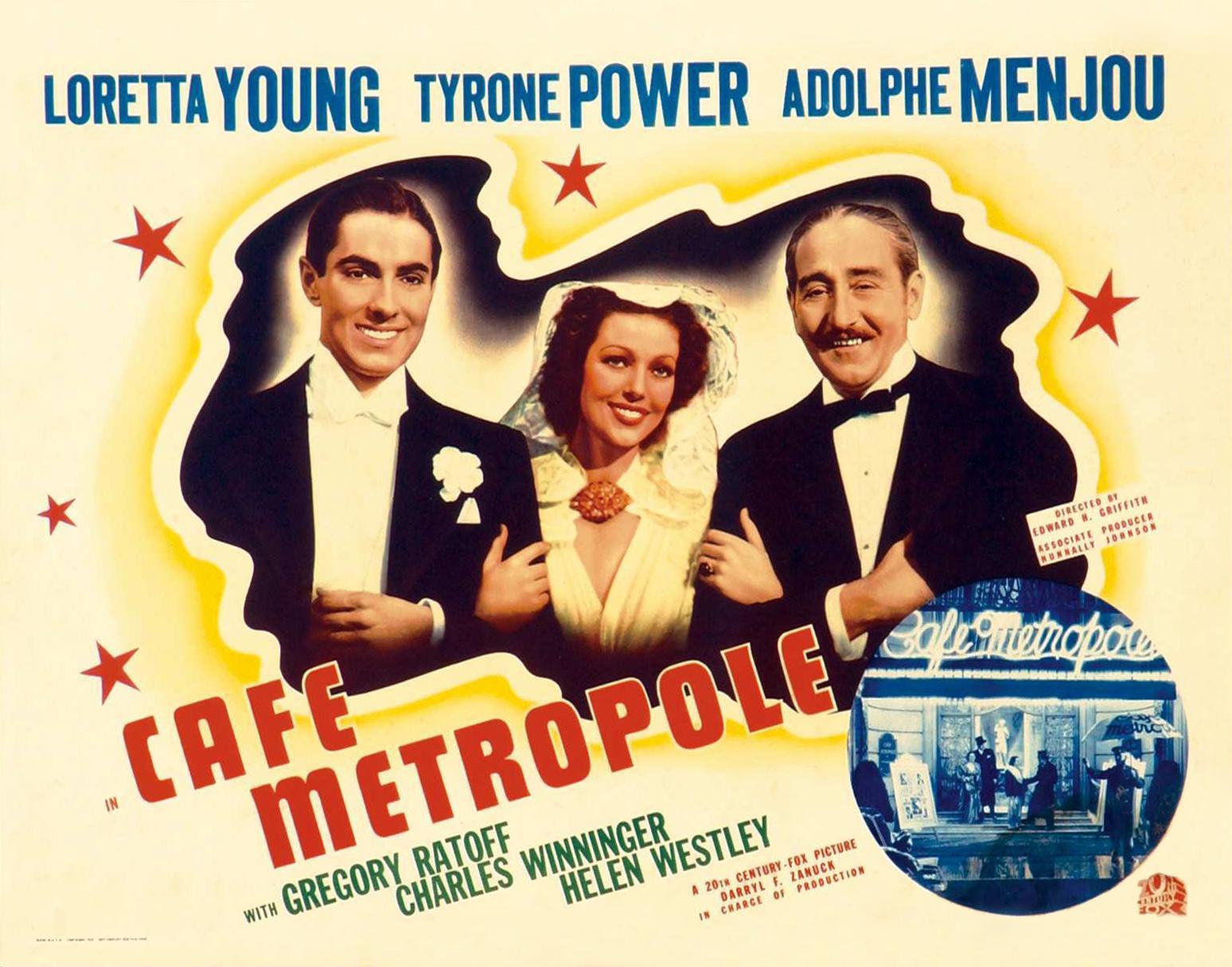 Постер фильма Кафе Метрополь | Café Metropole