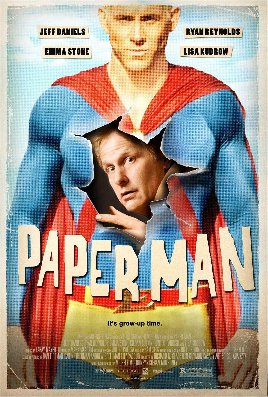 Постер фильма Бумажный человек | Paper Man