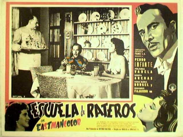 Постер фильма Escuela de rateros