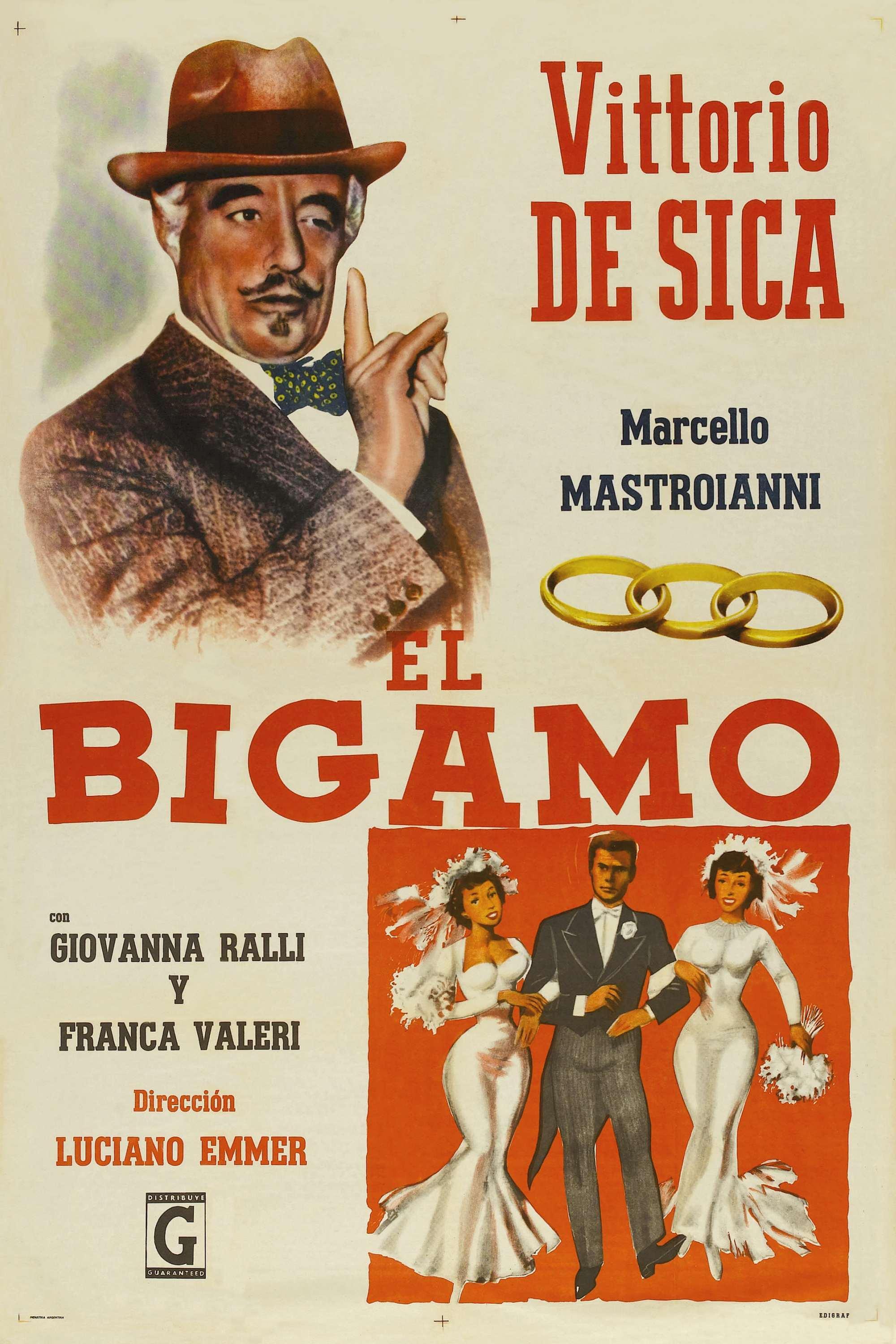 Постер фильма Двоеженец | bigamo