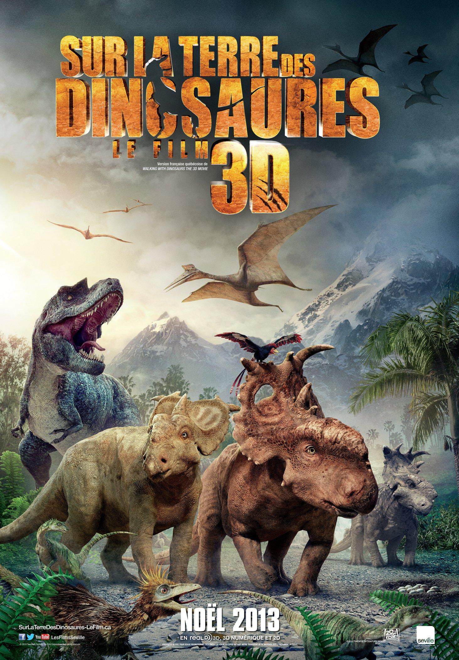 Постер фильма Прогулки с динозаврами 3D | Walking with Dinosaurs 3D