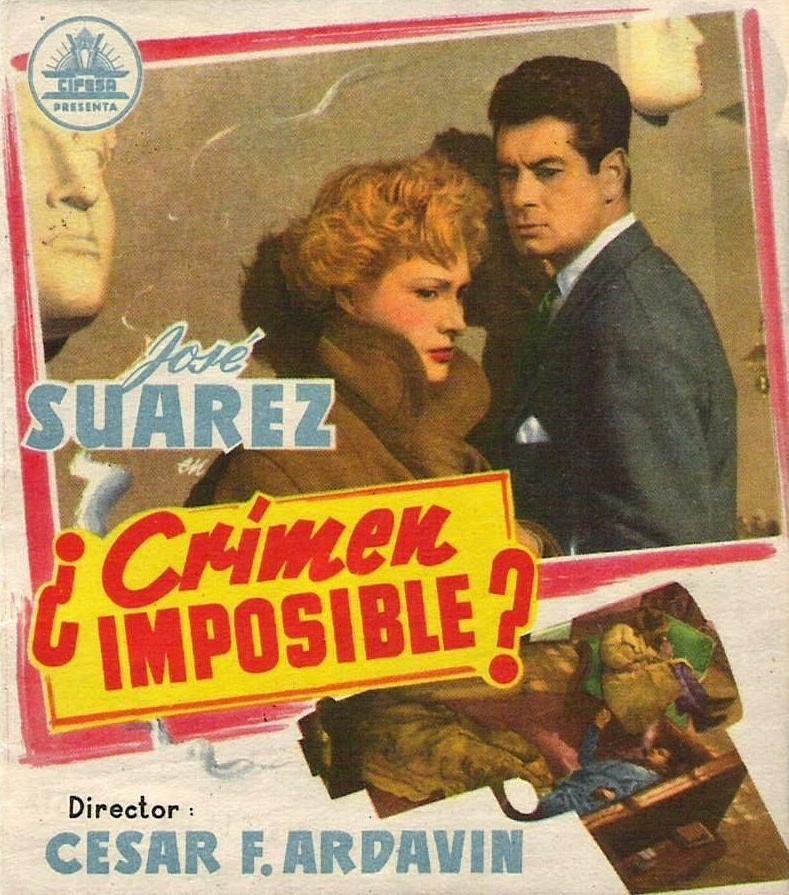 Постер фильма ¿Crimen imposible?
