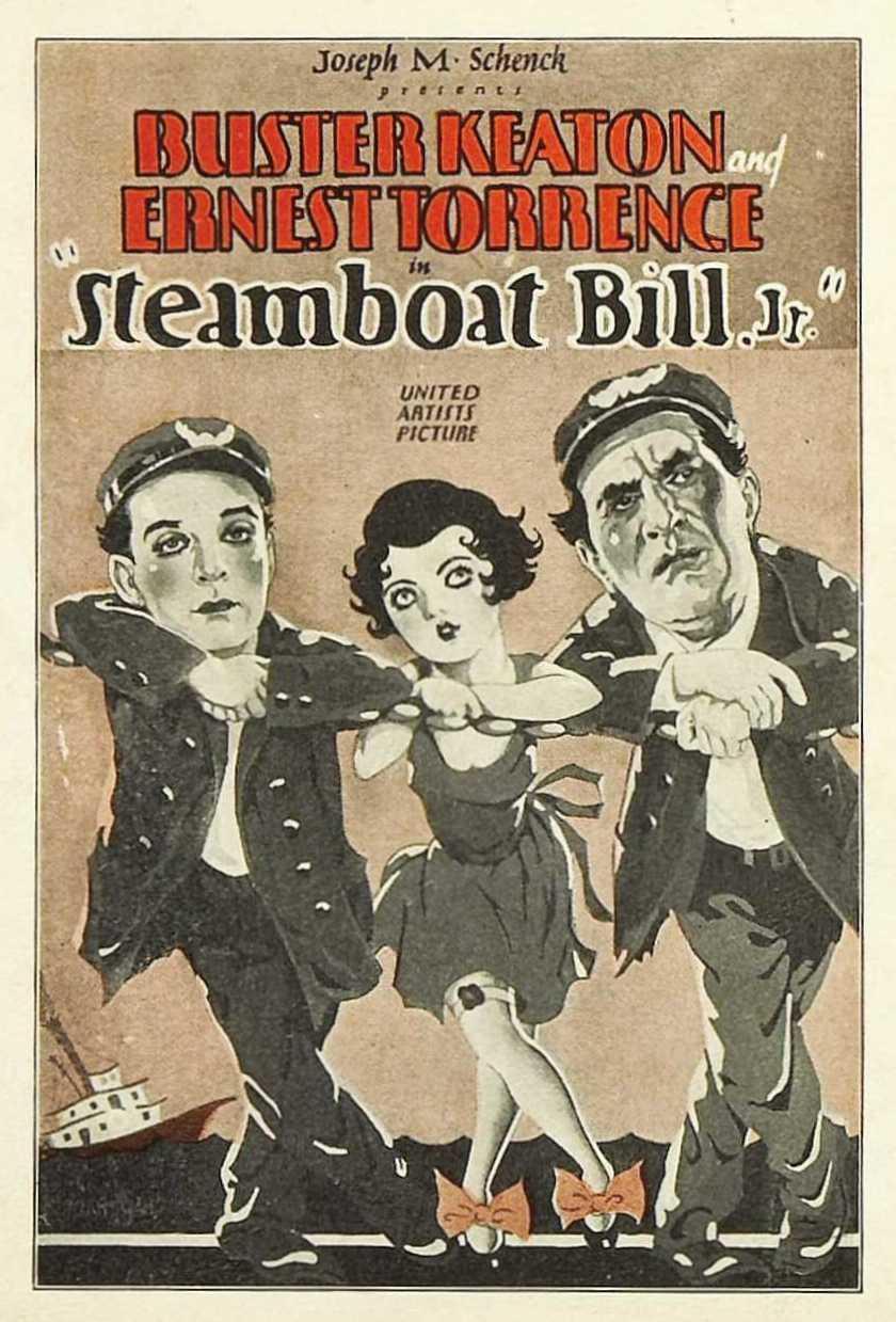 Постер фильма Пароходный Билл | Steamboat Bill, Jr.