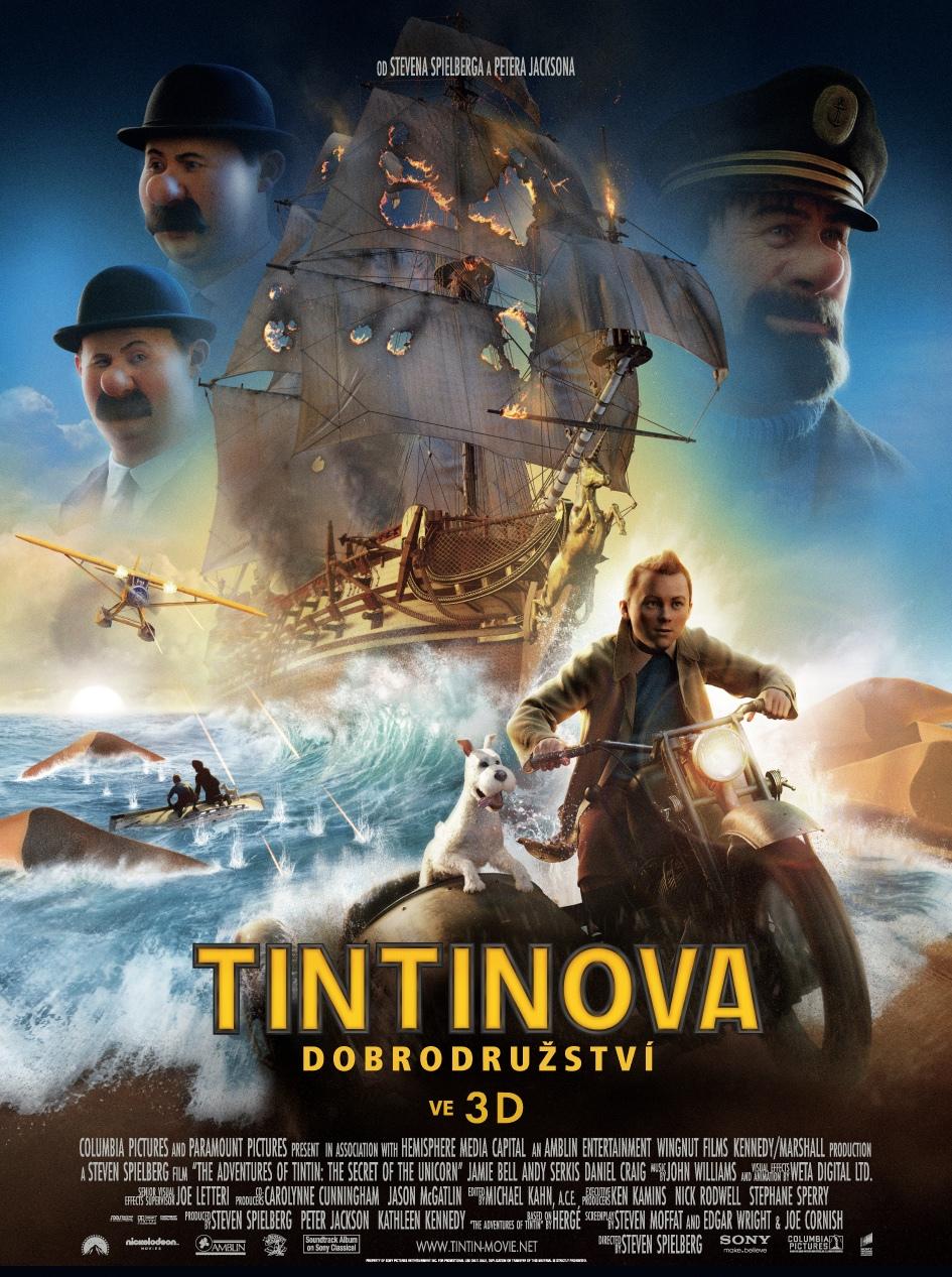 Постер фильма Приключения Тинтина: Тайна единорога | Adventures of Tintin