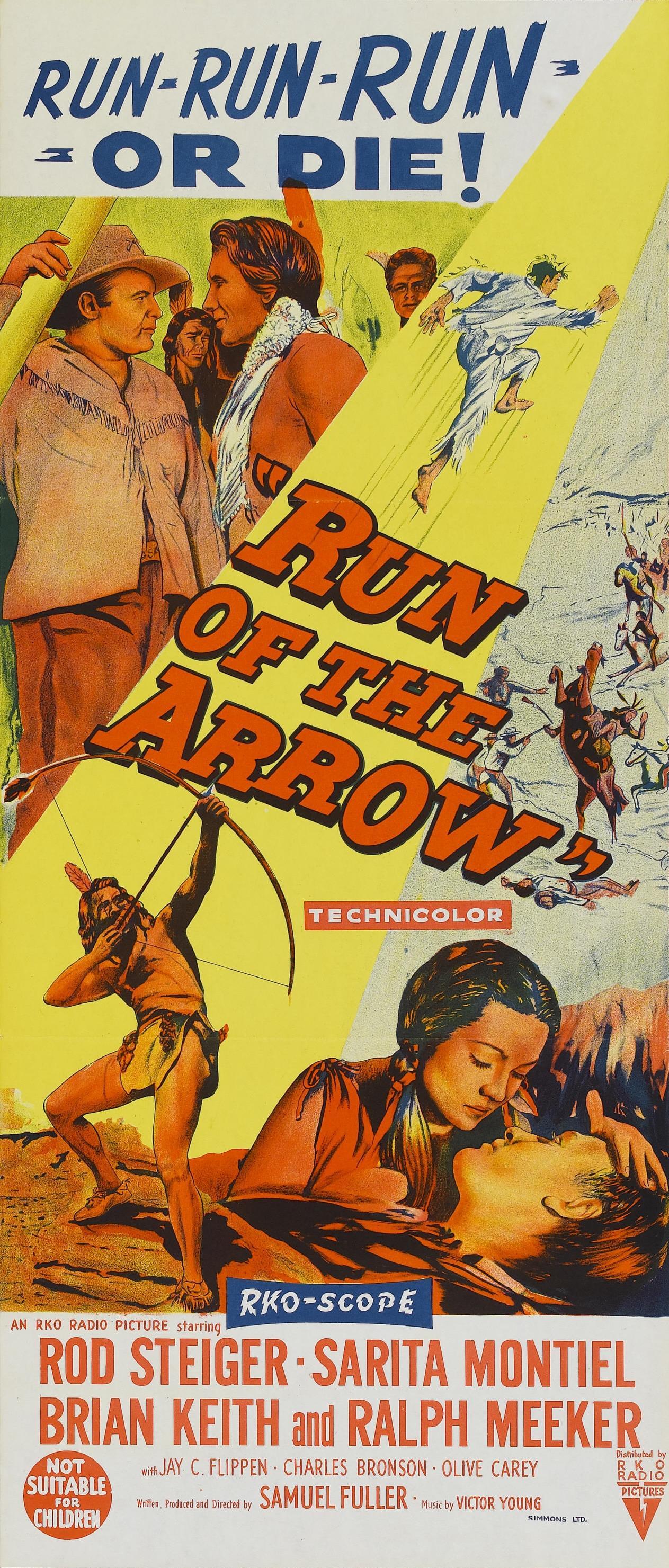 Постер фильма Убегая от стрелы | Run of the Arrow