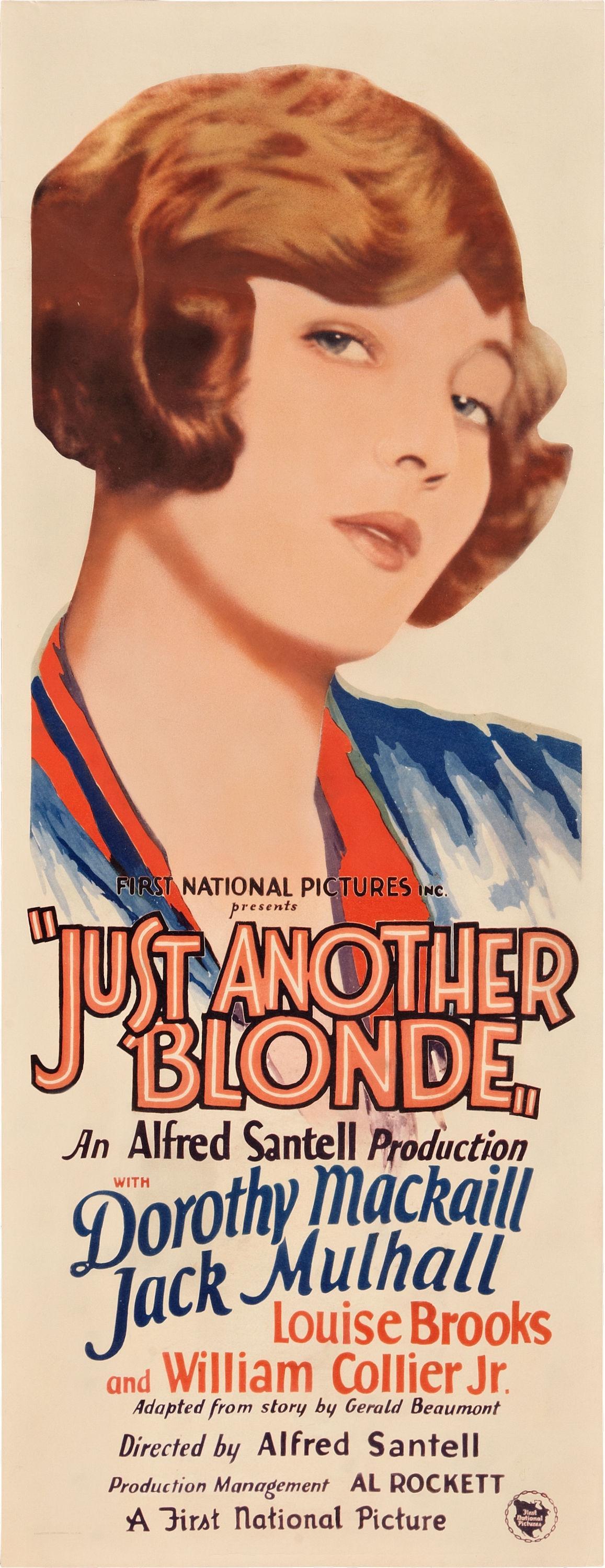 Постер фильма Just Another Blonde