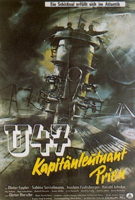 Постер фильма U47 - Kapitänleutnant Prien