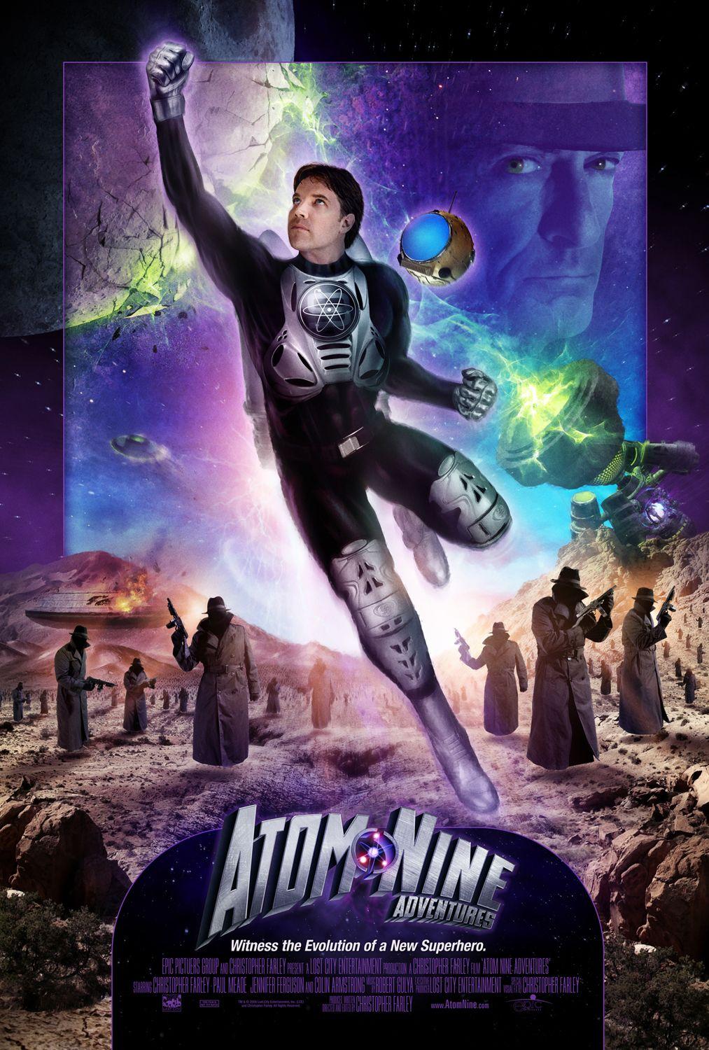 Постер фильма Приключения девятого Атома | Atom Nine Adventures
