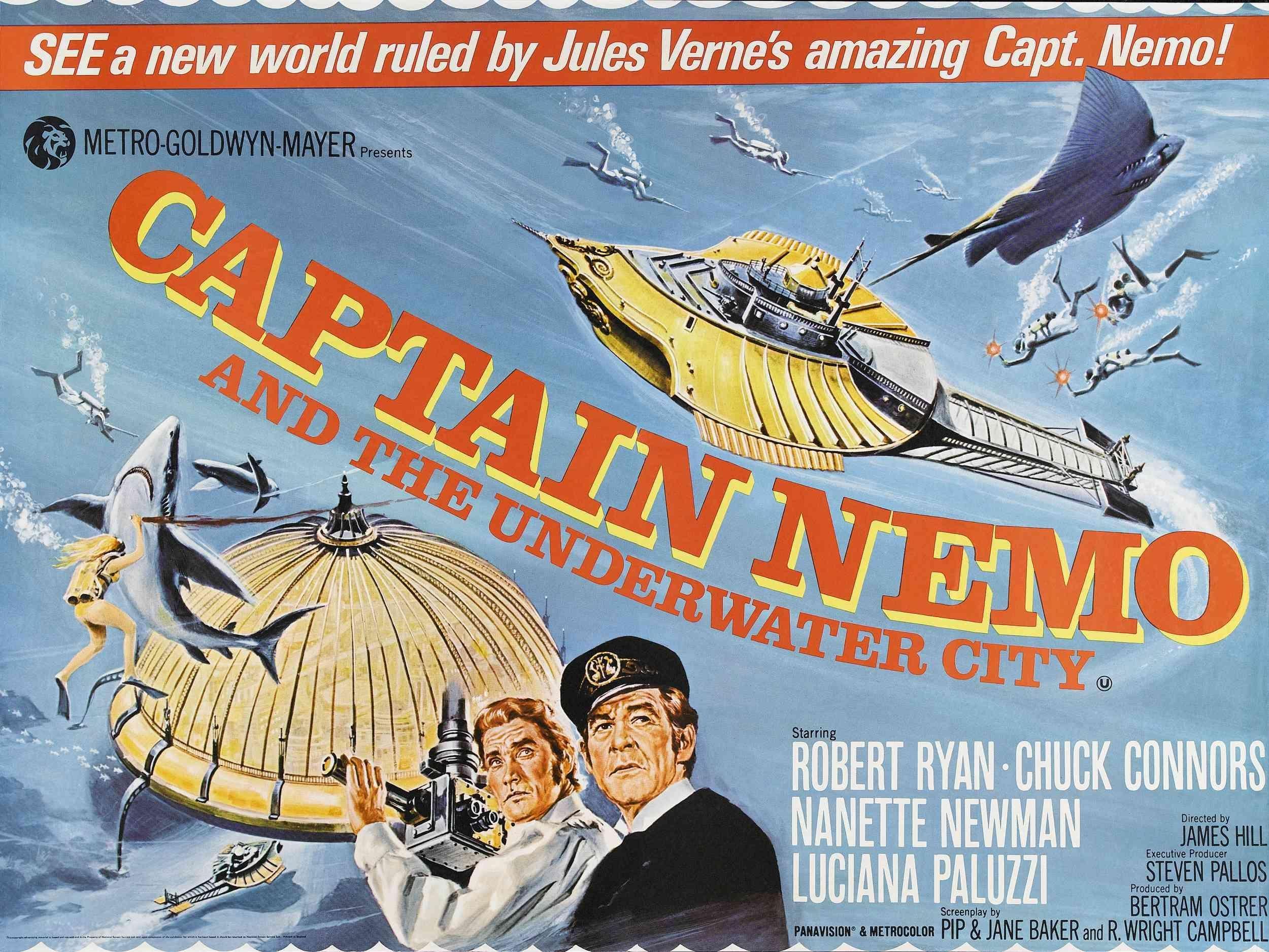 Постер фильма Капитан Немо и подводный город | Captain Nemo and the Underwater City