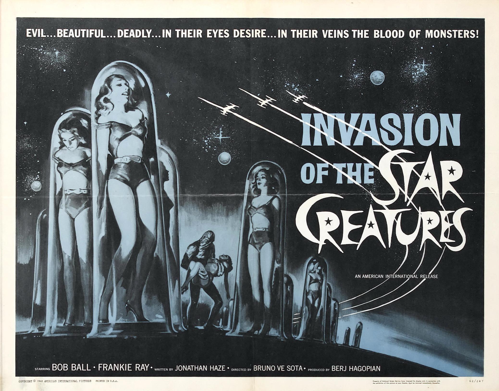 Постер фильма Invasion of the Star Creatures