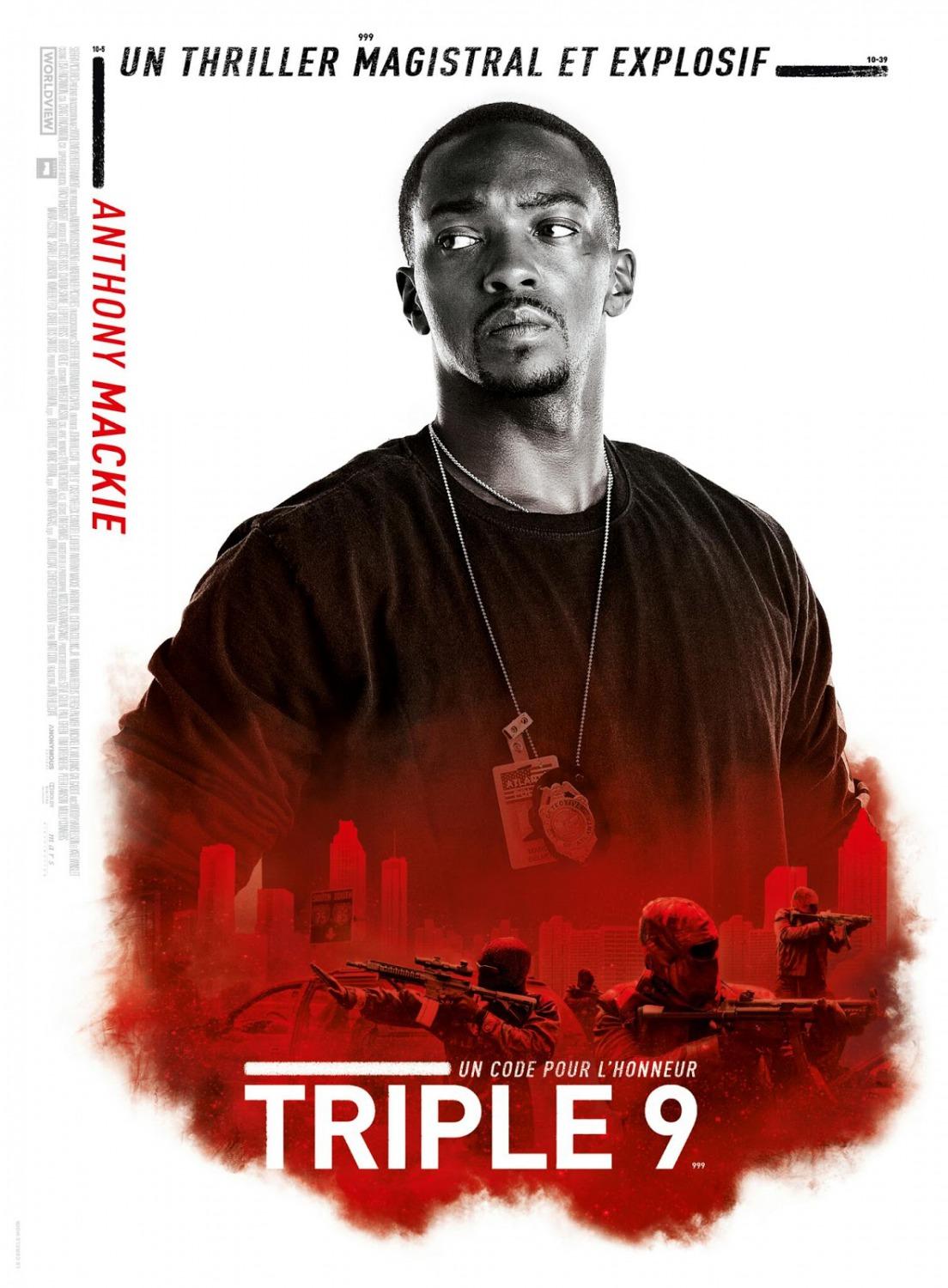 Постер фильма Три девятки | Triple 9