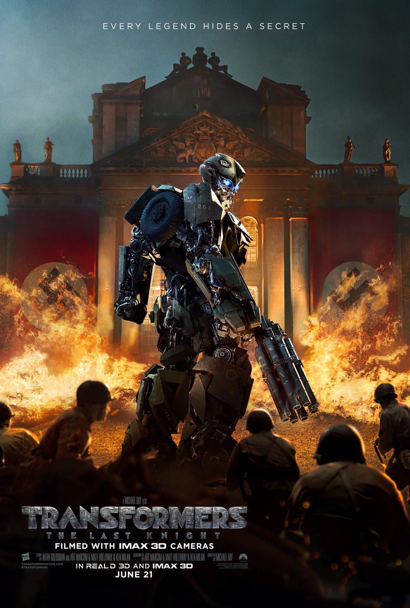 Постер фильма Трансформеры 5: Последний рыцарь | Transformers: The Last Knight