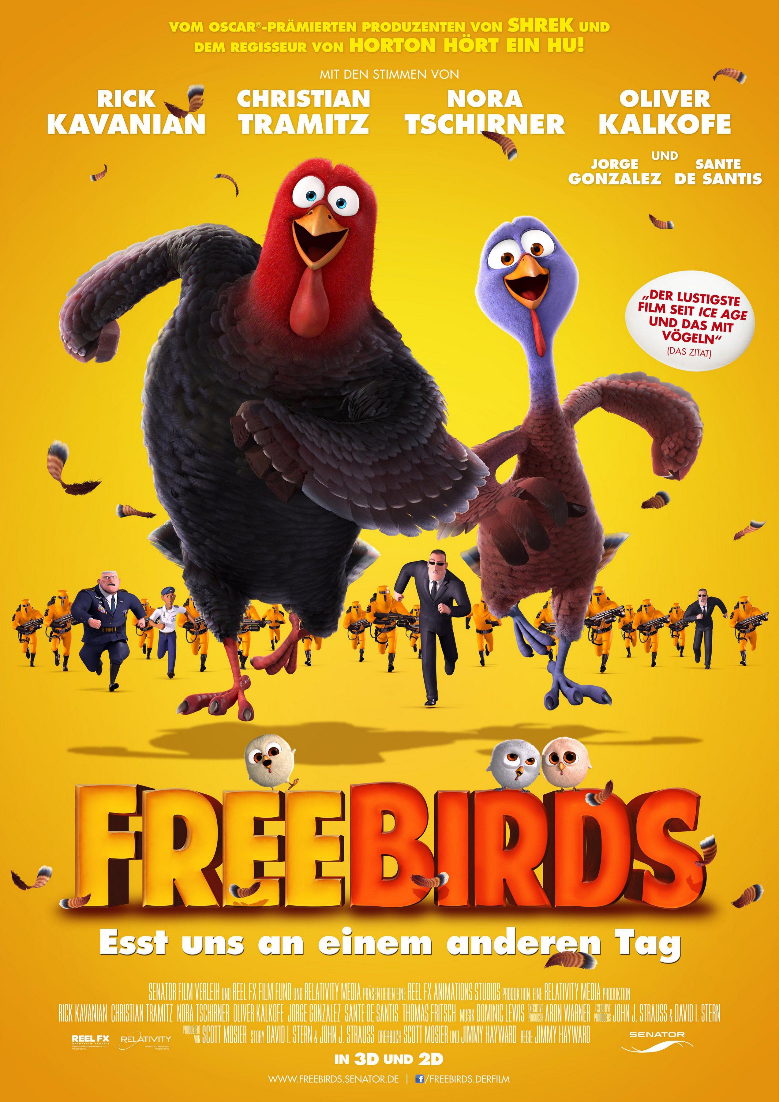 Постер фильма Индюки: назад в будущее 3D | Free Birds