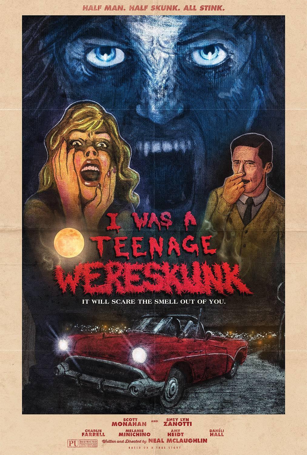 Постер фильма I Was a Teenage Wereskunk