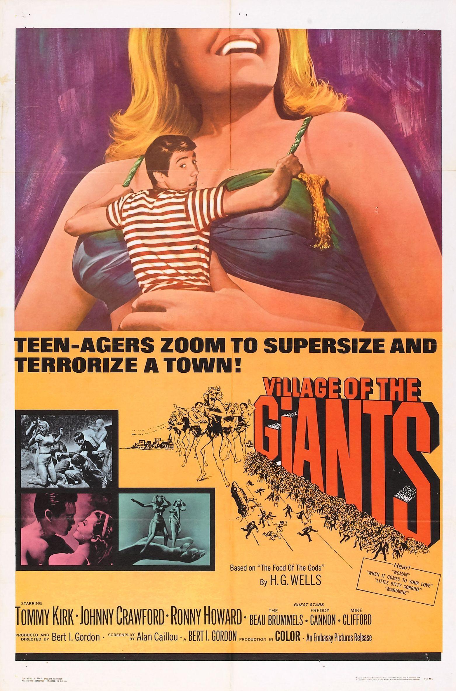 Постер фильма Village of the Giants