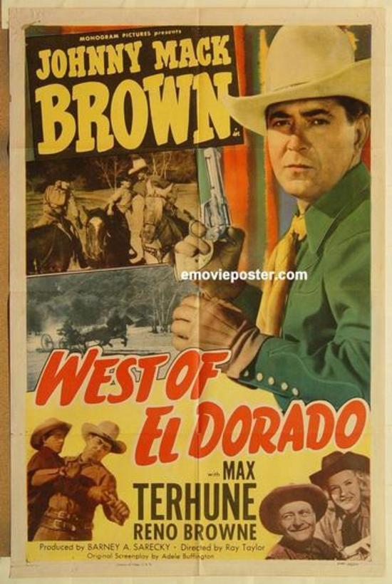 Постер фильма West of El Dorado