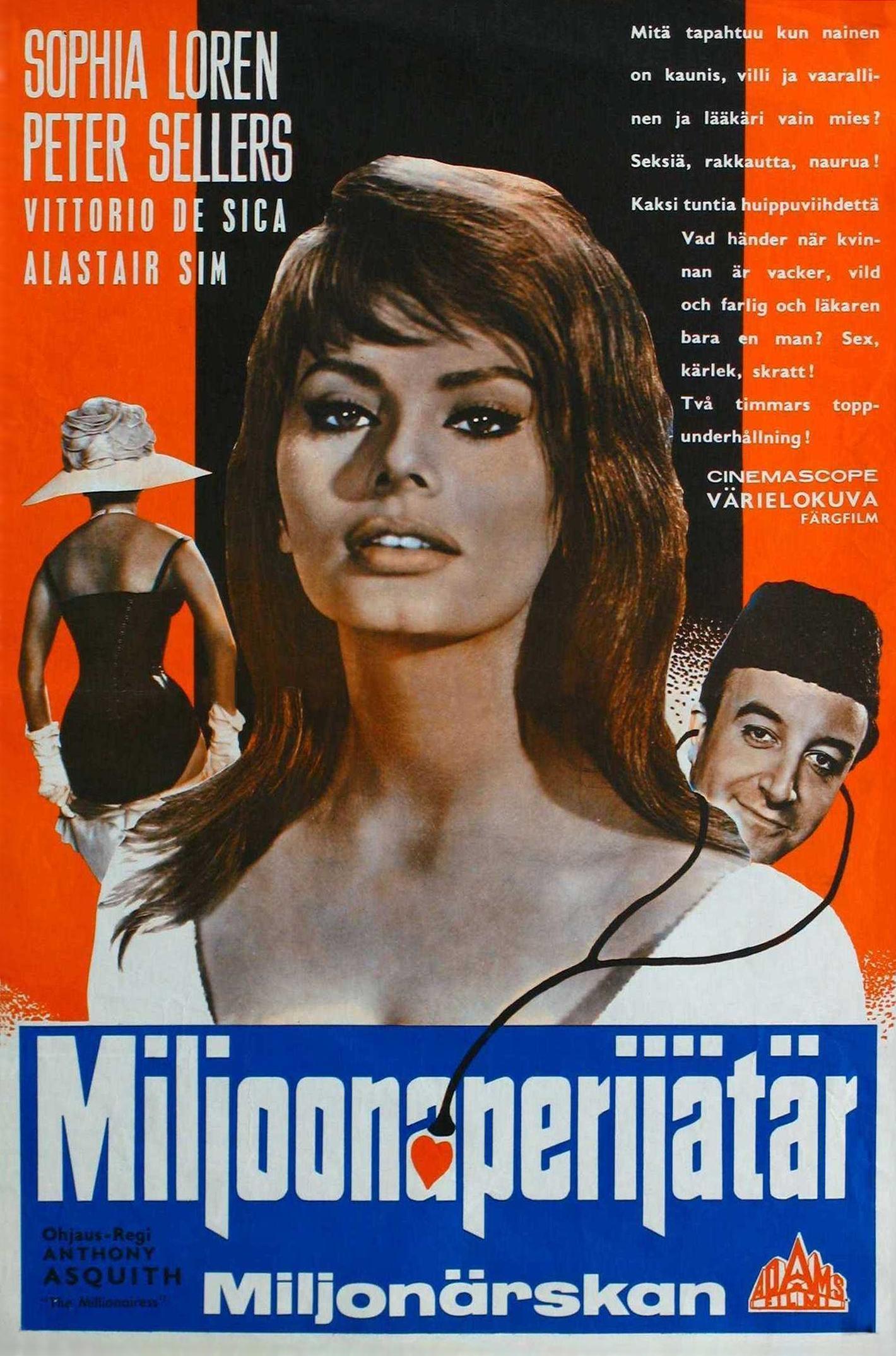 Постер фильма Миллионерша | Millionairess