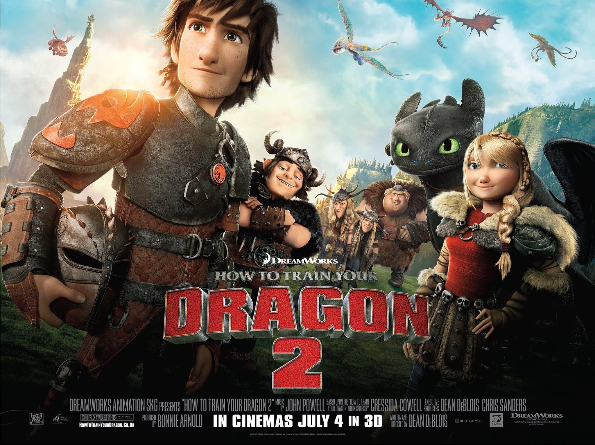 Постер фильма Как приручить дракона 2 | How to Train Your Dragon 2