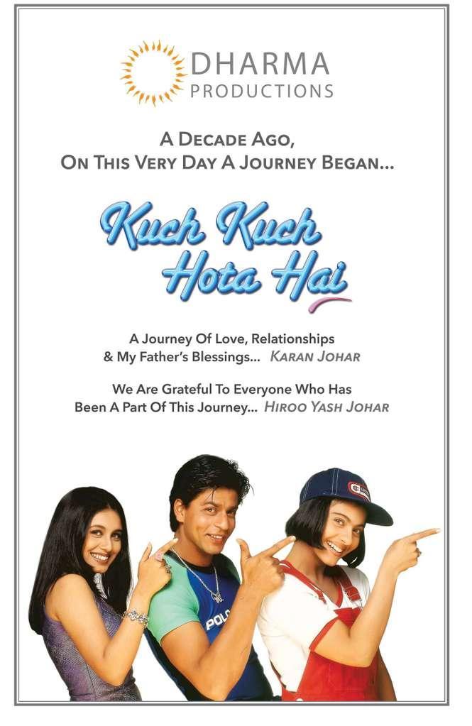 Постер фильма Все в жизни бывает | Kuch Kuch Hota Hai