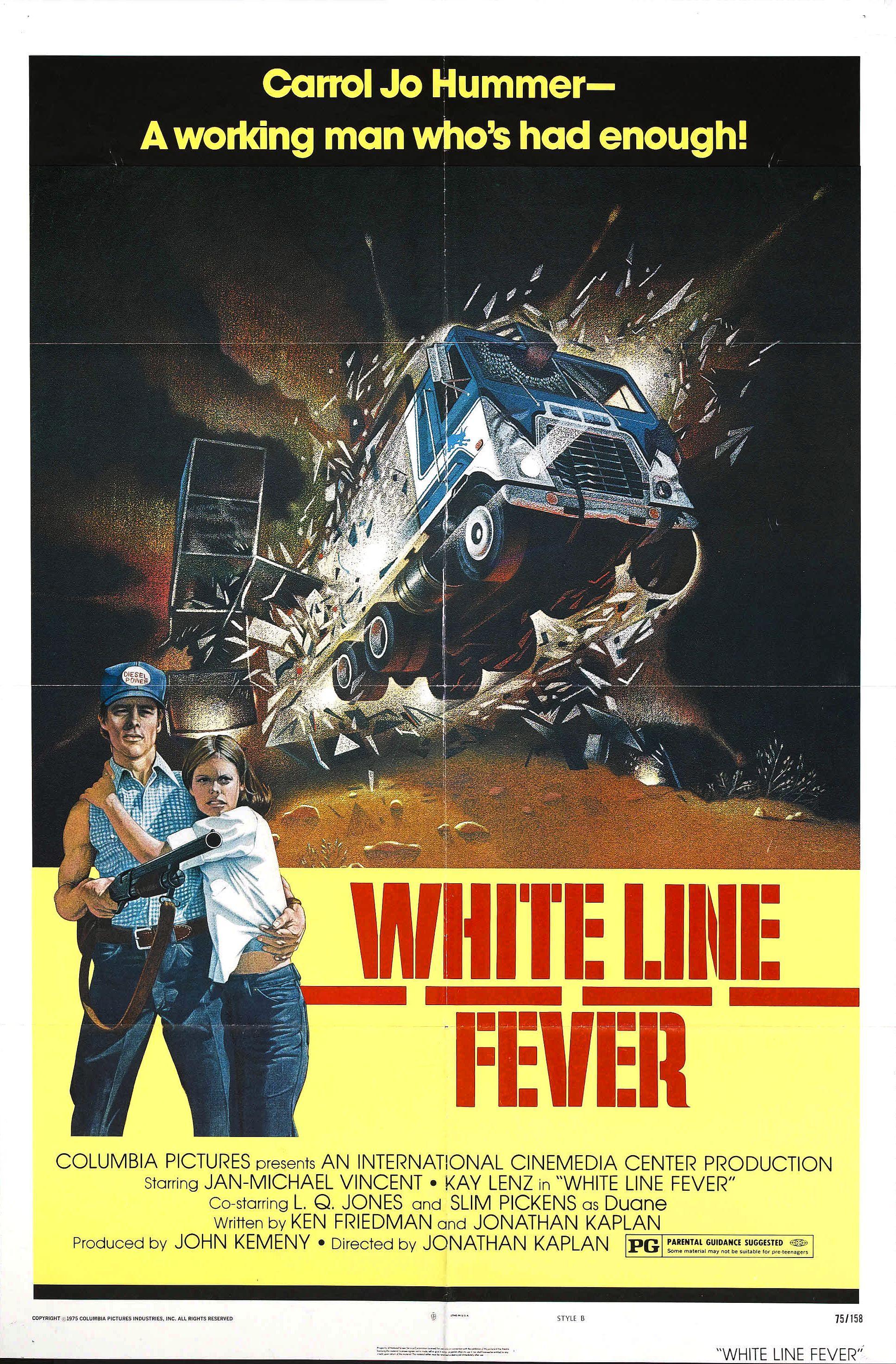 Постер фильма Лихорадка на белой полосе | White Line Fever