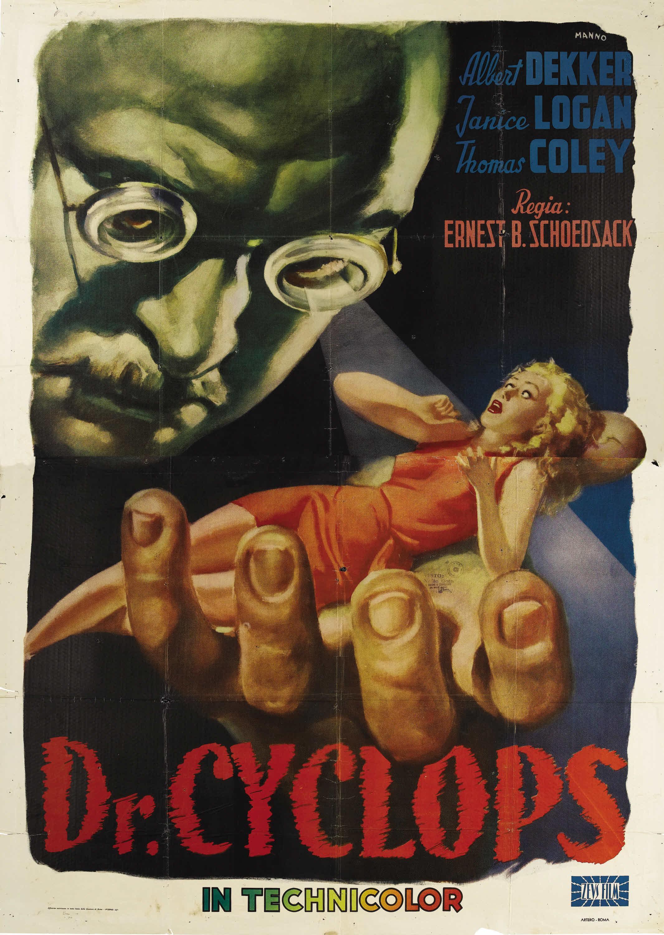 Постер фильма Доктор Циклопус | Dr. Cyclops