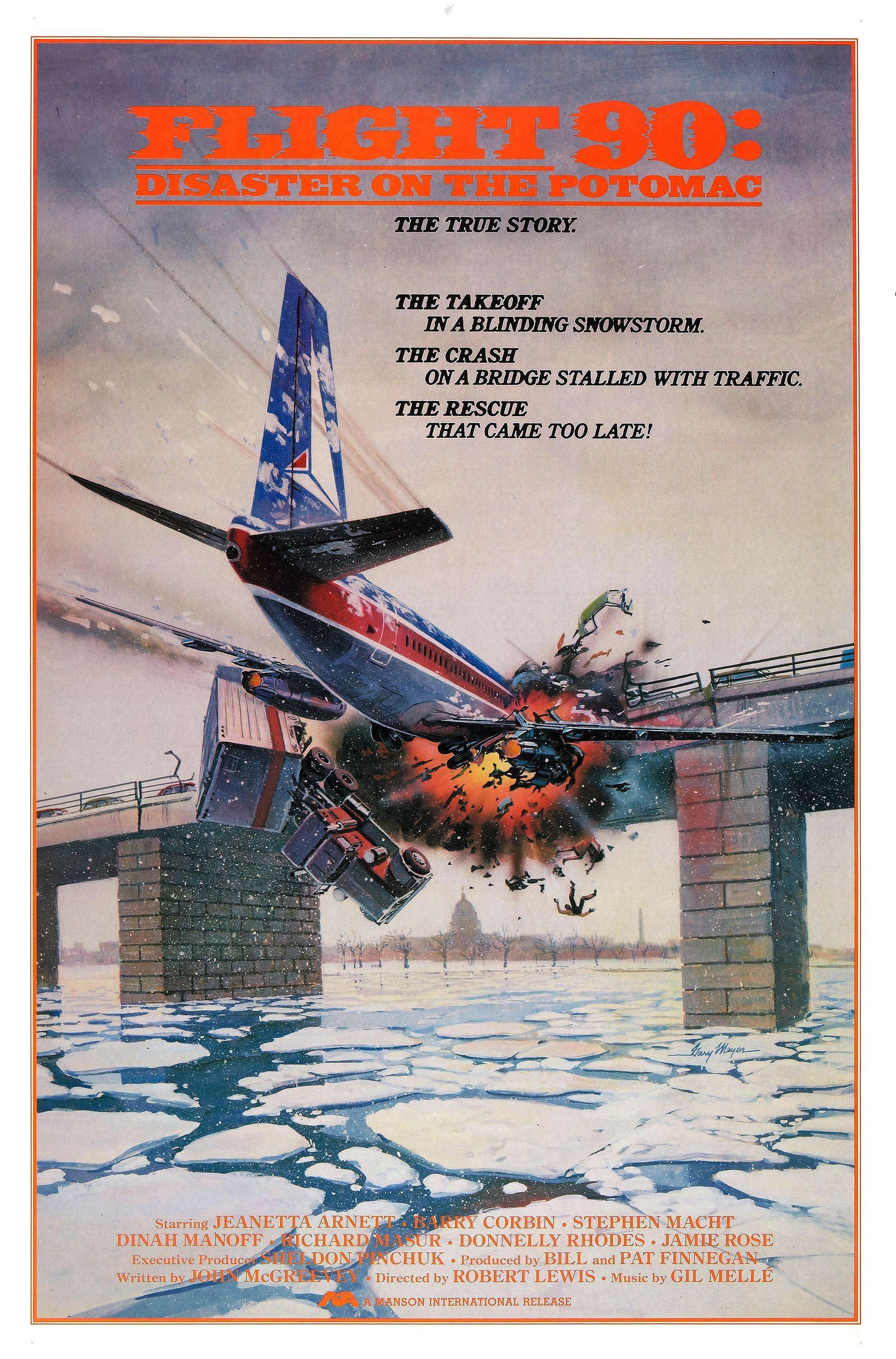 Постер фильма Flight 90: Disaster on the Potomac