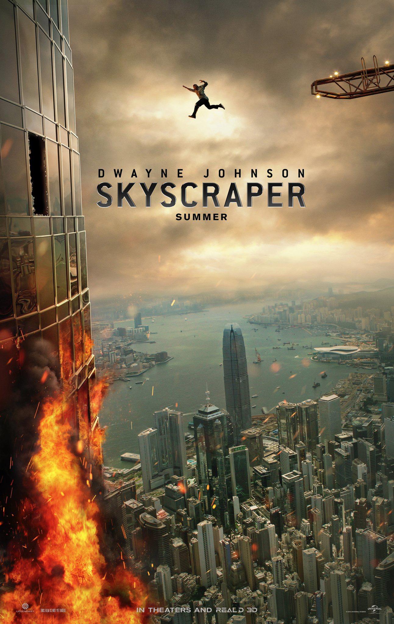 Постер фильма Небоскрёб | Skyscraper
