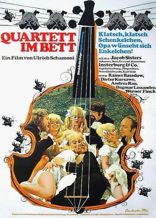 Постер фильма Quartett im Bett