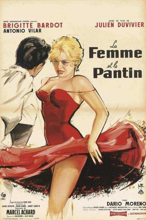Постер фильма Женщина и паяц | femme et le pantin