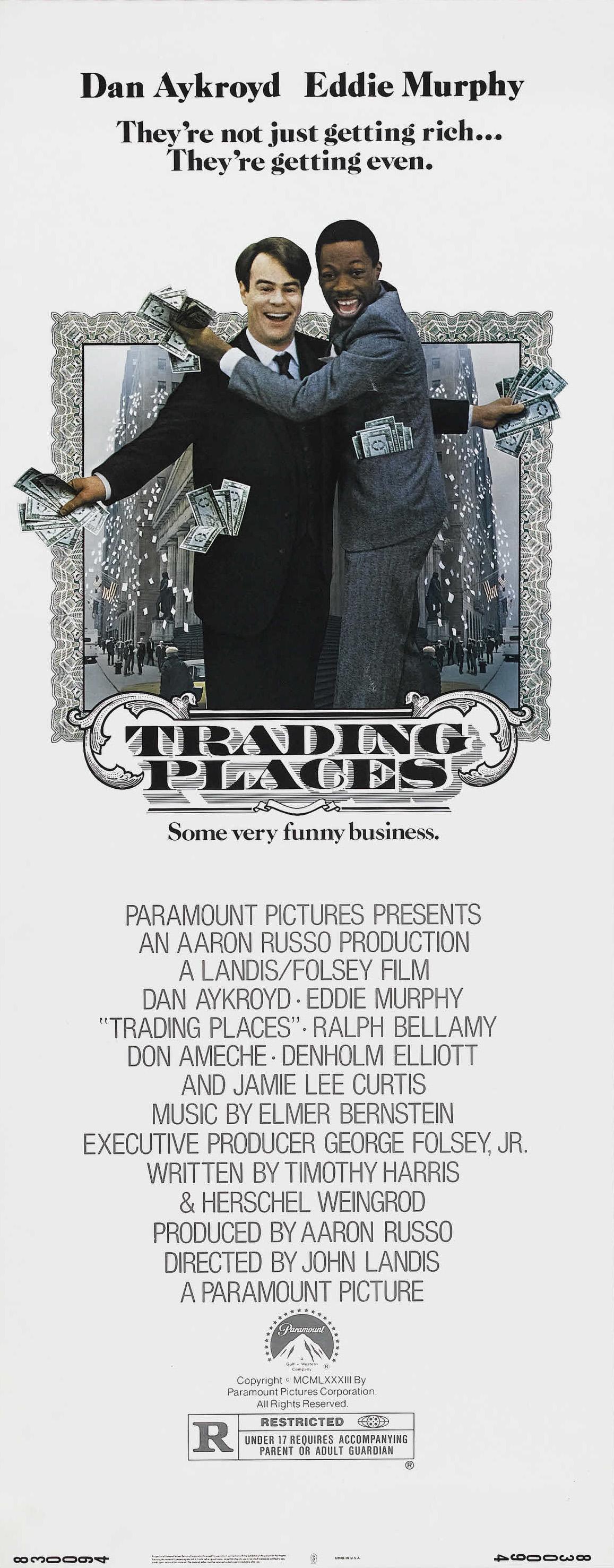 Постер фильма Поменяться местами | Trading Places
