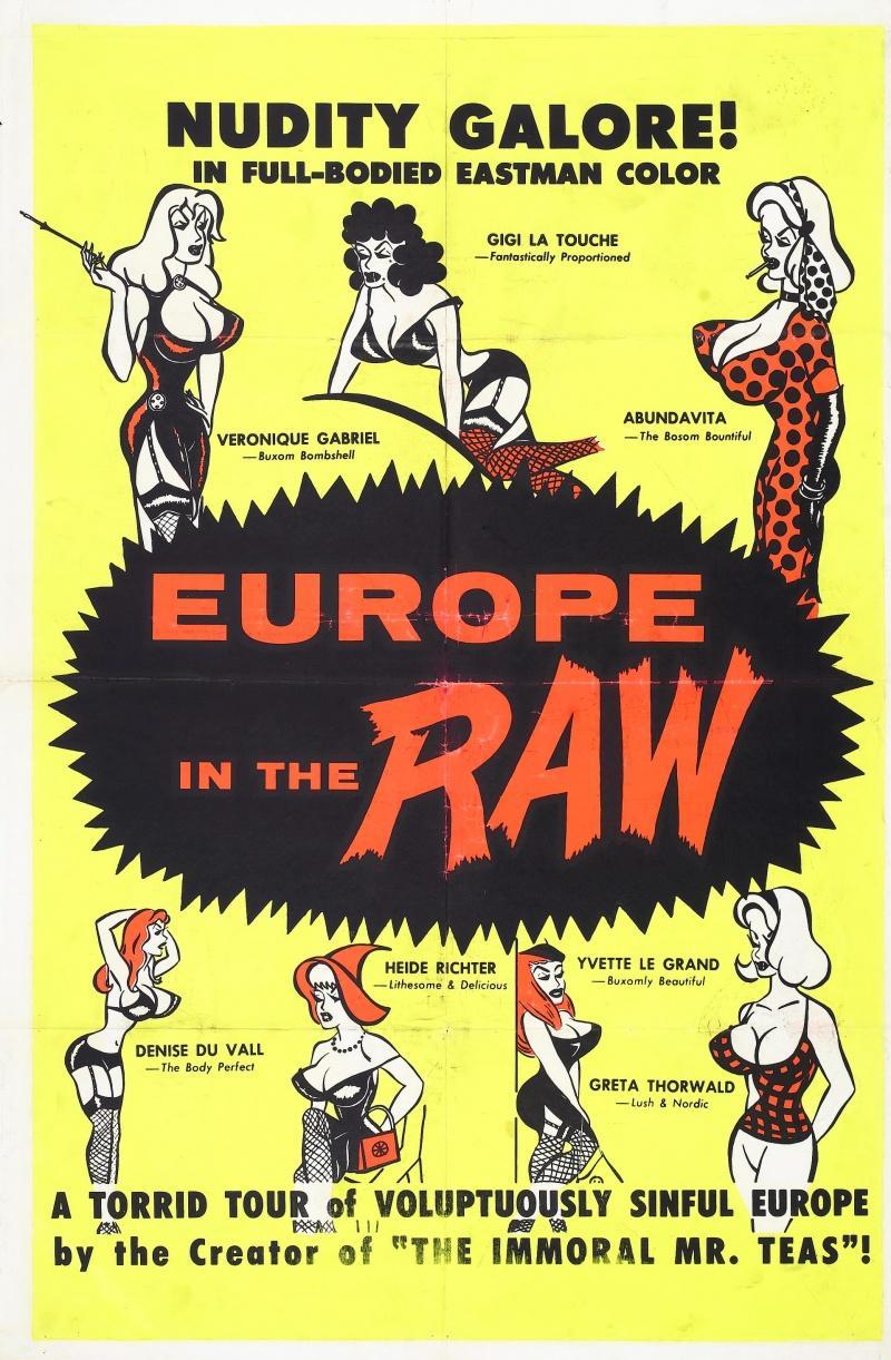 Постер фильма Europe in the Raw