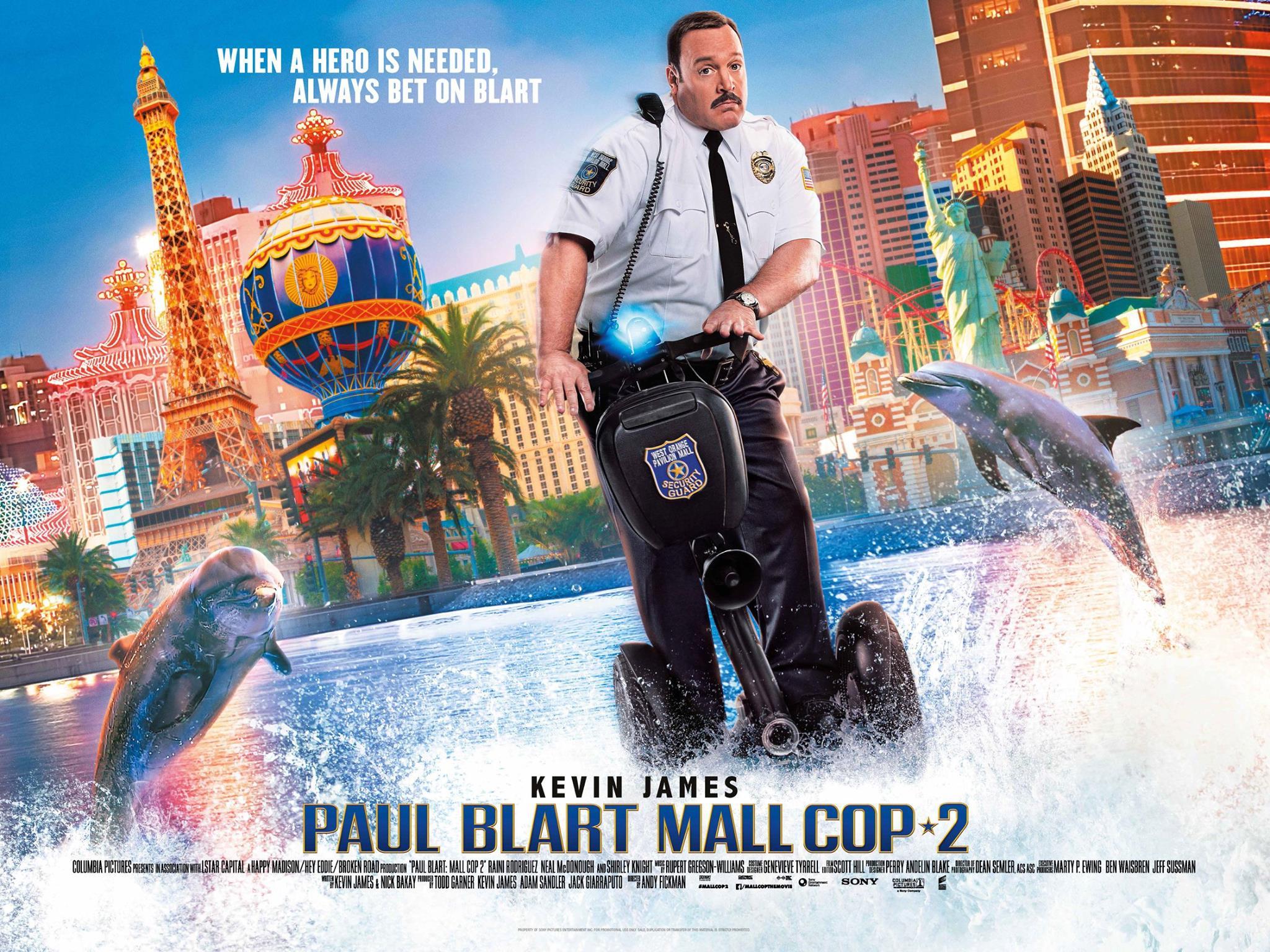 Постер фильма Толстяк против всех | Paul Blart: Mall Cop 2