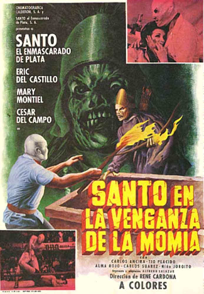 Постер фильма Santo en la venganza de la momia