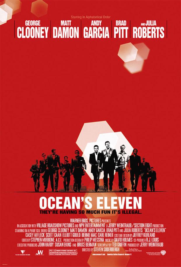 Постер фильма Одиннадцать друзей Оушена | Ocean's Eleven