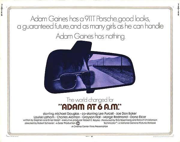 Постер фильма Adam at Six A.M.
