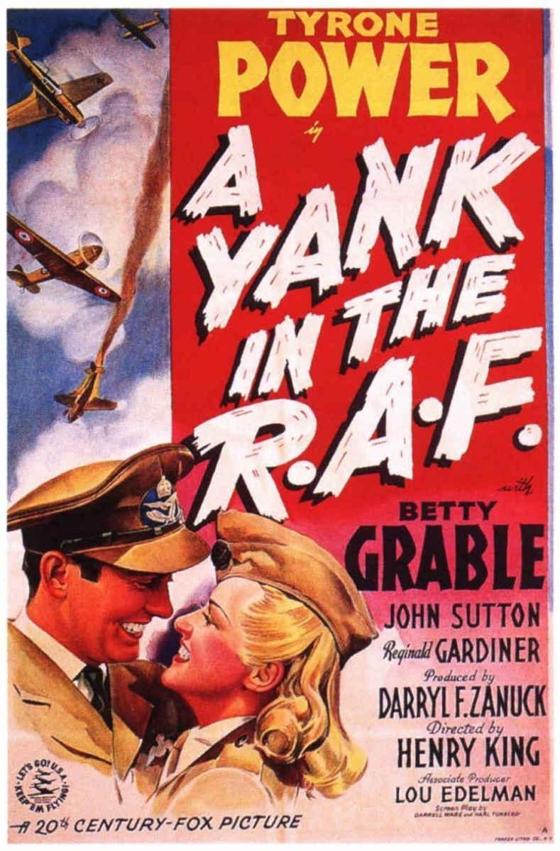 Постер фильма Янки в королевских ВВС | Yank in the R.A.F.