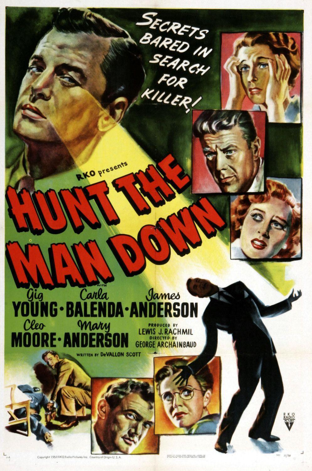 Постер фильма Hunt the Man Down